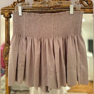Natural life silver skort! Perfect dupe for the Koch skirt!